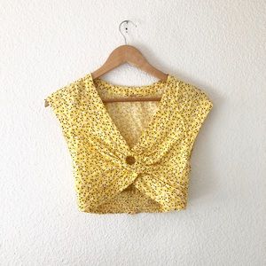 Free People  Havana Honey crop top